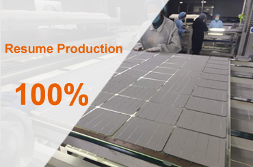 Дах солнечного возобновления производства достигло 100%