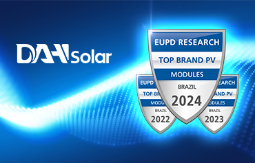 DAH Solar получила награду «Лучший фотоэлектрический бренд 2024 года» на выставке SNEC 2024