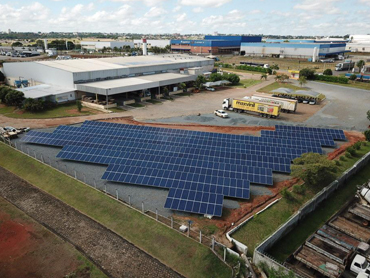 Бразилия Гояния Проект 1000 штук солнечных панелей
